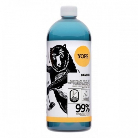 YOPE Naturalny płyn do czyszczenia podłóg BAMBUS 1 L